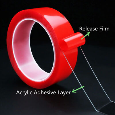 HDPE 0.15mm Double Sided Silicone Coated UV Curing Release Liner for Self Adhesive Butyl Tacky Tape Blow Molding Vacuum Bagging