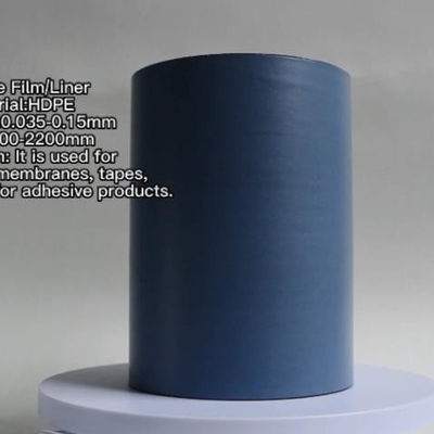 Fodera di rilascio con rivestimento in silicone a polimerizzazione UV Fodera in PE HDPE
