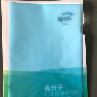Film blu del rilascio del PE del micron 0.04mm di applicazione 40 dei nastri adesivi di colore