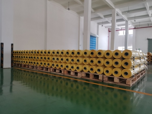 Film di avvolgimento in HDPE giallo di dimensioni 70um per raccoglitore di cotone CP770