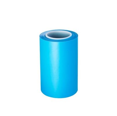 Pellicola di plastica colorata rivestita di silicone