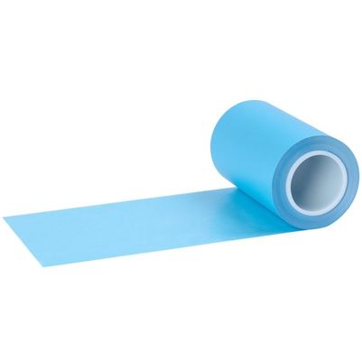 Pellicola di plastica colorata rivestita di silicone