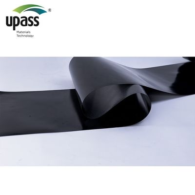Materiale impermeabilizzante autoadesivo in asfalto modificato SBS Film di rilascio HDPE Stampaggio a soffiaggio Ghiaccio Protezione dall'acqua Autoadesivo
