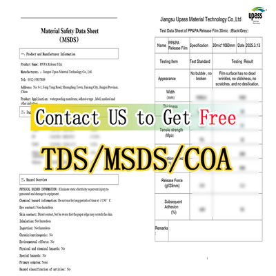 Blue Silicone PE Release Film for Aluminum Tape Roll