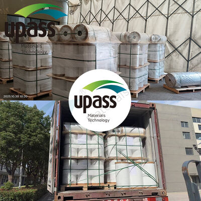 Barriera contro l'umidità Larghezza personalizzata Poliestere Isolazione Liner PET Film metallizzato Ideale per 20 40 piedi Container di trasporto