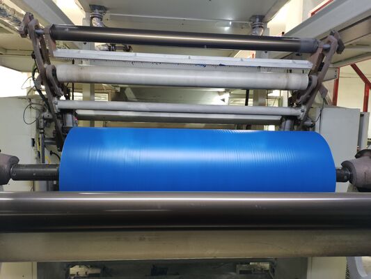 Film PE rivestito in silicone certificato ISO9001 rimovibile per membrana impermeabilizzante al bitume con taglio personalizzato