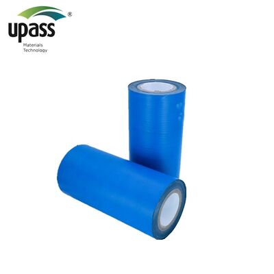 HDPE Cross Laminated Film Polyester / PET Release Liner Carrier for Strong Blue PET Holding Adhesive Tape