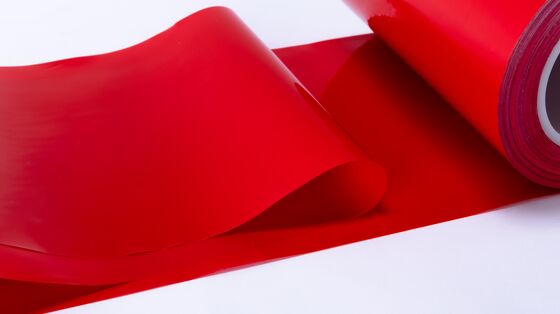Nastro in schiuma trasparente biadesivo con pellicola di rilascio in PE rossa impermeabile
