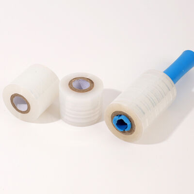 Rotolo di pellicola estensibile LLDPE trasparente impermeabile 30 cm morbida cast plastica avvolgi pallet lunghezza 50 m promozione supermercato imballaggio