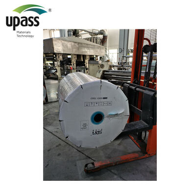 100 Micron HDPE ad alta resistenza laminato incrociato per membrana impermeabile per tetti