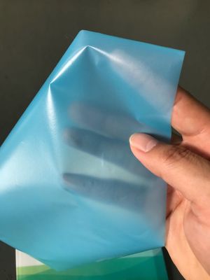 Film blu del rilascio del PE del micron 0.04mm di applicazione 40 dei nastri adesivi di colore
