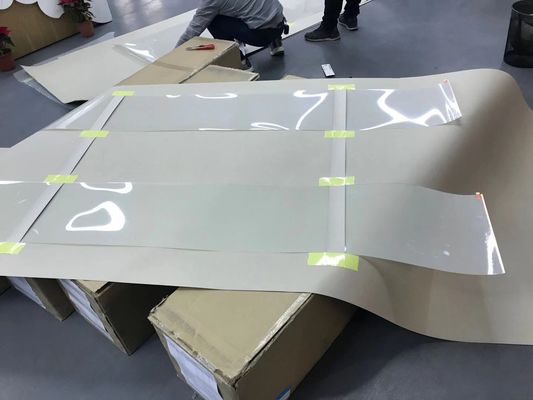 Colore bianco del film astuto autoadesivo di vetro di applicazione PDLC