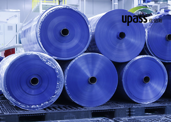 Film plastico laminato trasversale d'impermeabilizzazione dell'HDPE di resistenza allo strappo del film