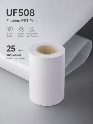 UF508 Pellicola anti-invecchiamento in PET al fluoro Pellicola resistente agli agenti atmosferici per membrana impermeabile